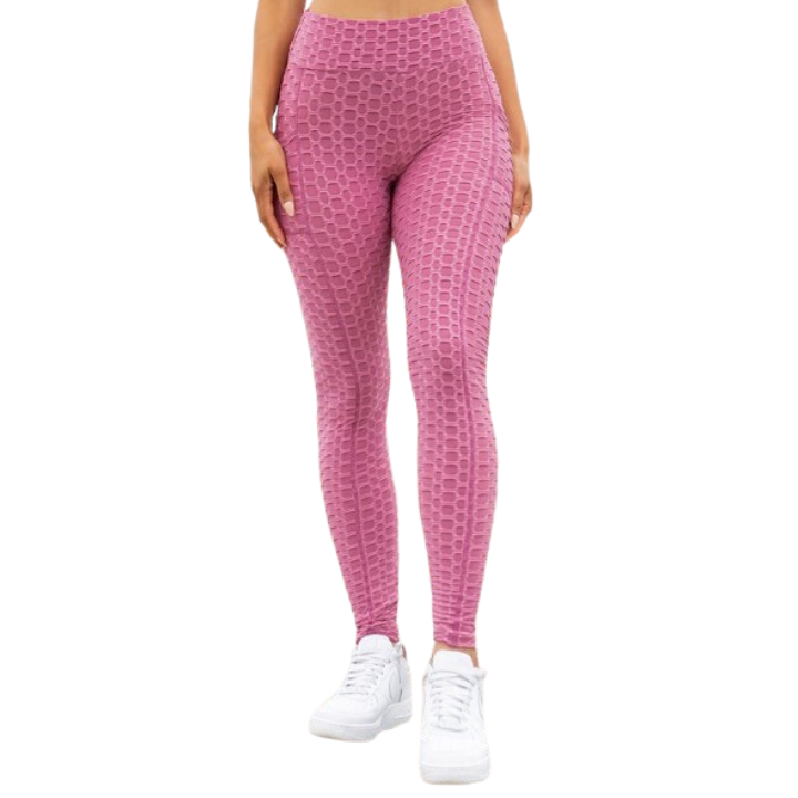 LEGGINGS HONEY COMB - MAU